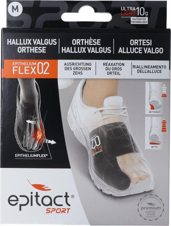 Image du produit Epitact Orthèse Sport Hallux Valgus EpitheliumFlex 02, taille M (M)