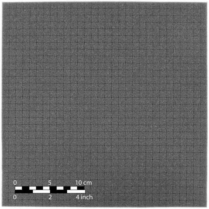 Produktbild Feldherr ABBS050 - 300 mm x 300 mm x 50 mm Rasterschaumstoff Würfelschaum - Feinraster 10 mm (Schaumstoff)