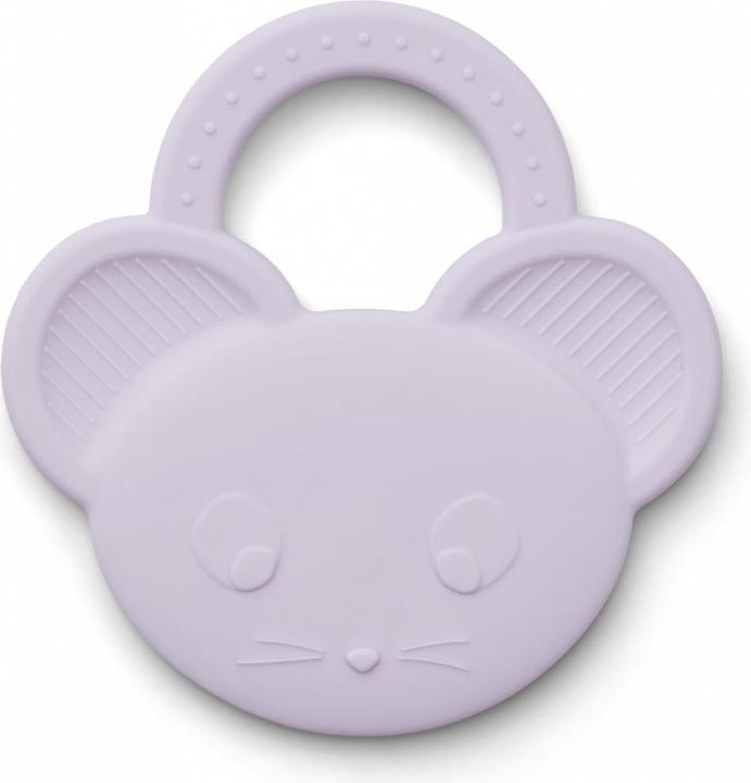 Actual product image Liewood Gemma Mouse Chewy Clutching Toy Light Lavender