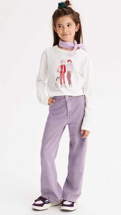 Actual product image La Redoute Collections Langarm-Shirt Freundinnen (164)