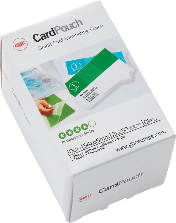 Image du produit GBC Films de plastification de qualité supérieure (Carte de crédit, 100 pièce(s), 250 µm)
