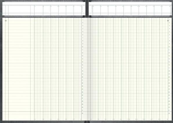 König & Ebhardt K™NIG & EBHARDT Spaltenbuch DIN A4, 16 Spalten, 96 Blatt (96 x)