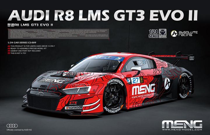 Actual product image Meng-Model Audi R8 Lms Gt3 Evo Ii