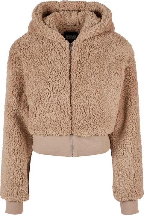 Urban Classics Ladies Short Oversized Sherpa Jacket