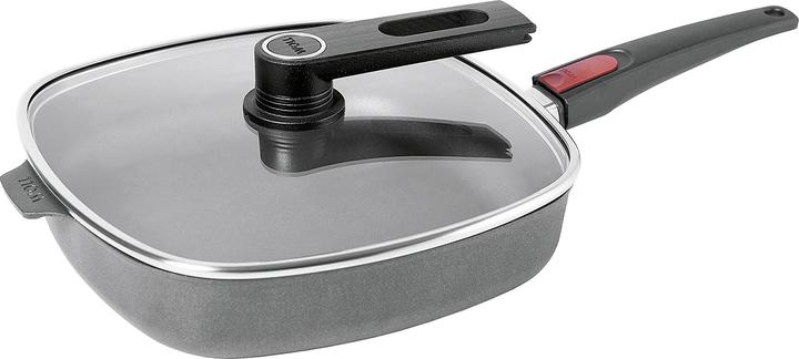 Produktbild Woll PAC14DLI Viereckpfanne, Induktion 24cm, 6,5 cm hoch (24 cm, Pfannenset + Topfset, Aluminium)