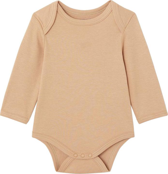 Actual product image Vertbaudet Organic collection: 7-pack baby slip-on bodysuits BASIC (80)