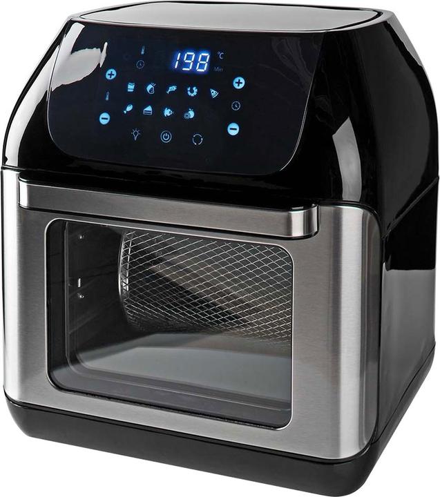 Produktbild Nedis Heissluft Friteuse 12 l Timer: 60 min Digital Schwarz (EU-Stecker)