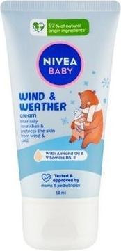 Actual product image NIVEA Cold and wind cream for children Baby (Wind & Weather Cream) 50 ml (Sun cream face, 50 ml)