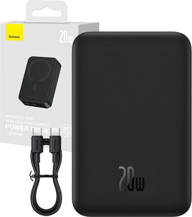 Produktbild Baseus Magnetic Mini Charger (20000 mAh, 20 W, 74 Wh)