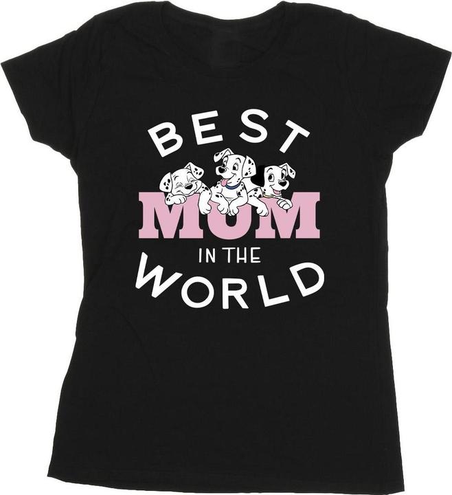 Disney 101 Dalmatians Best Mum In The World TShirt (M)