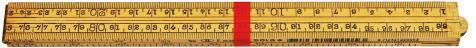 Sola 54210101 S 1/ 4 Zollstock (Gliedermassstab) Holz 1 mtr 4-tlg.