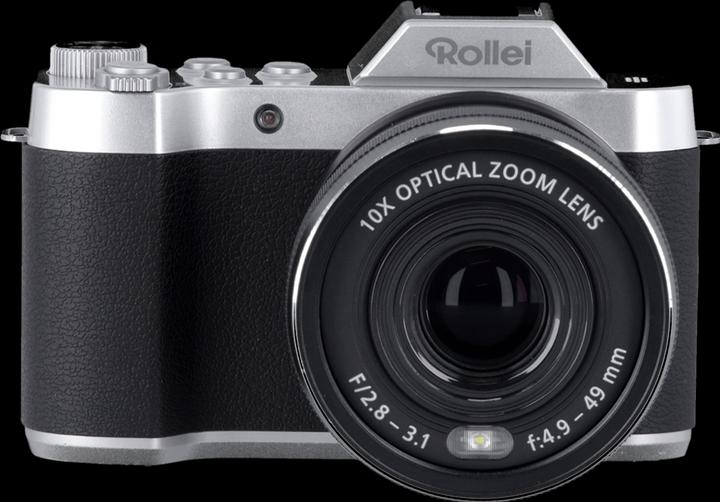 Rollei Powerflex 10x Retro I 64 MP Digitalkamera mit 4K (64 Mpx, 1/2.8")