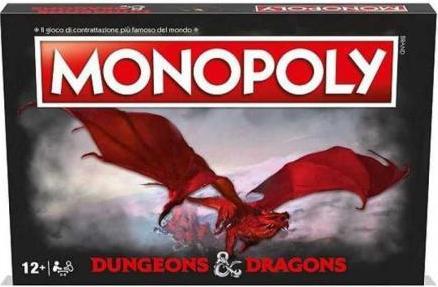 Actual product image Monopoly Dungeons and Dragons
