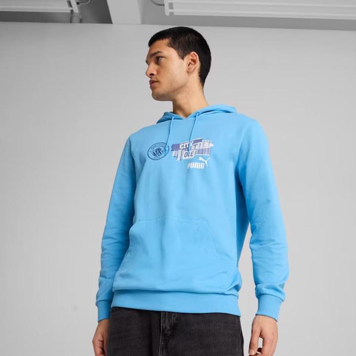 Produktbild Puma Manchester City FtblNRGY Kapuzenpullover (L)
