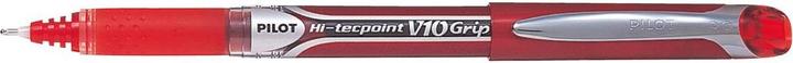 Produktbild Pilot Tintenroller Hi-Tecpoint Grip V10 0,6mm rot Rundspitze nicht dokumentenecht (Rot, 1 x)