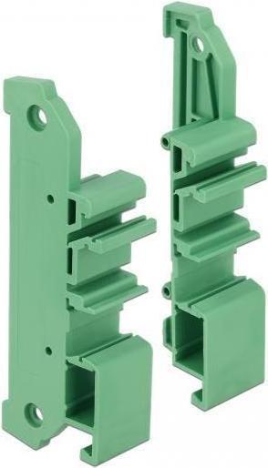 Immagine prodotto Delock Staffa per pannello laterale PCB Din-RAIL, 4 pezzi (G)