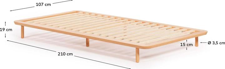 Immagine prodotto Kave Home Anielle (90 x 200 cm)