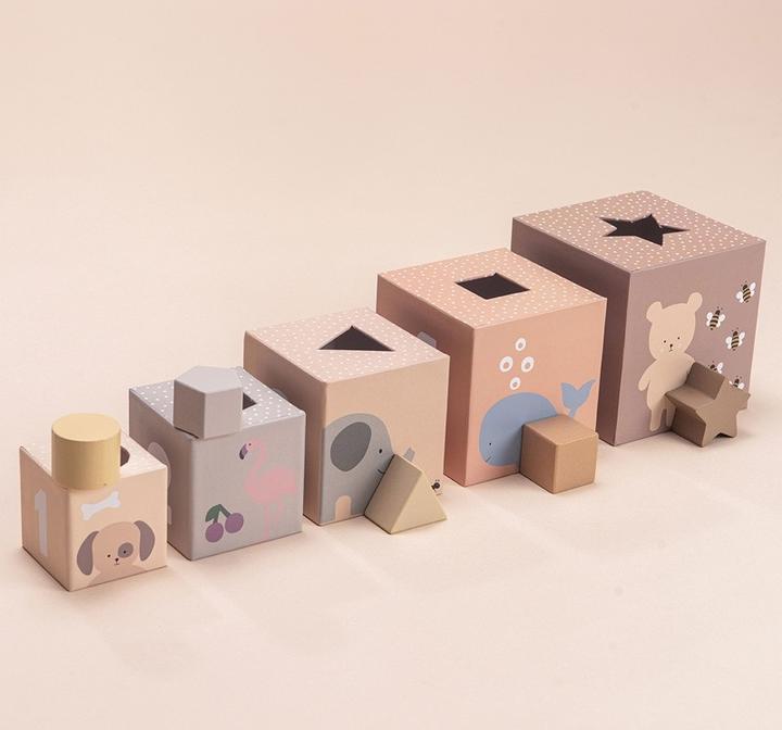 Actual product image Jabadabado JABADABAD Stacking Cube Nature C2537