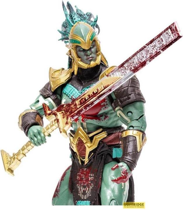 Actual product image McFarlane AF Mortal Kombat Kotal Kahn (Bloody) 18cm