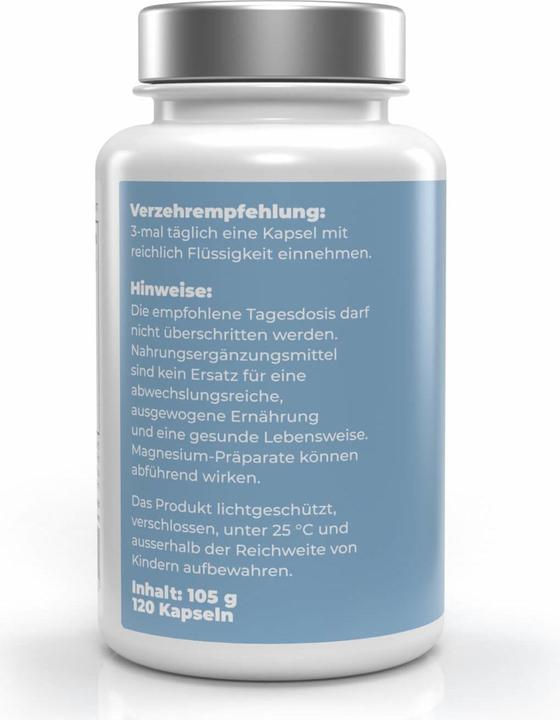Actual product image VeLife Magnesium complex (120 Piece, Capsules, 105 g)