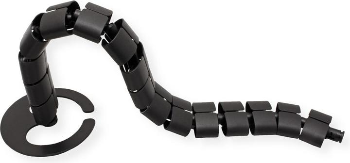 Image du produit Bachmann Serpentin de câble Premium noir RAL9005 (Gaines pour câbles, 75 cm)