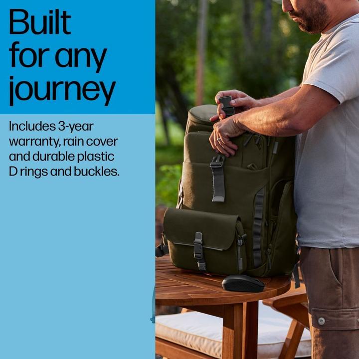 Actual product image HP 15.6-inch Modular Laptop Backpack (27 l)