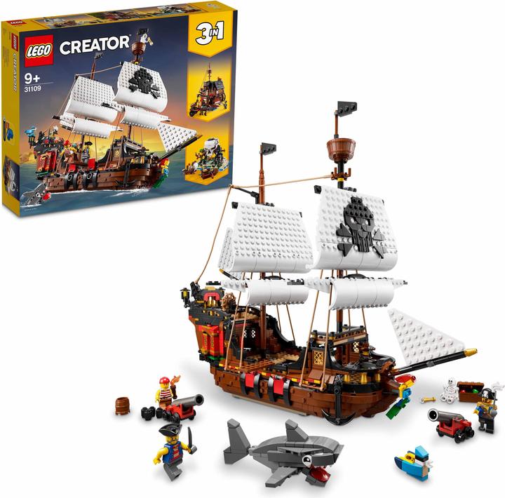 Image du produit LEGO Bateau pirate (31109, LEGO Creator 3-in-1)