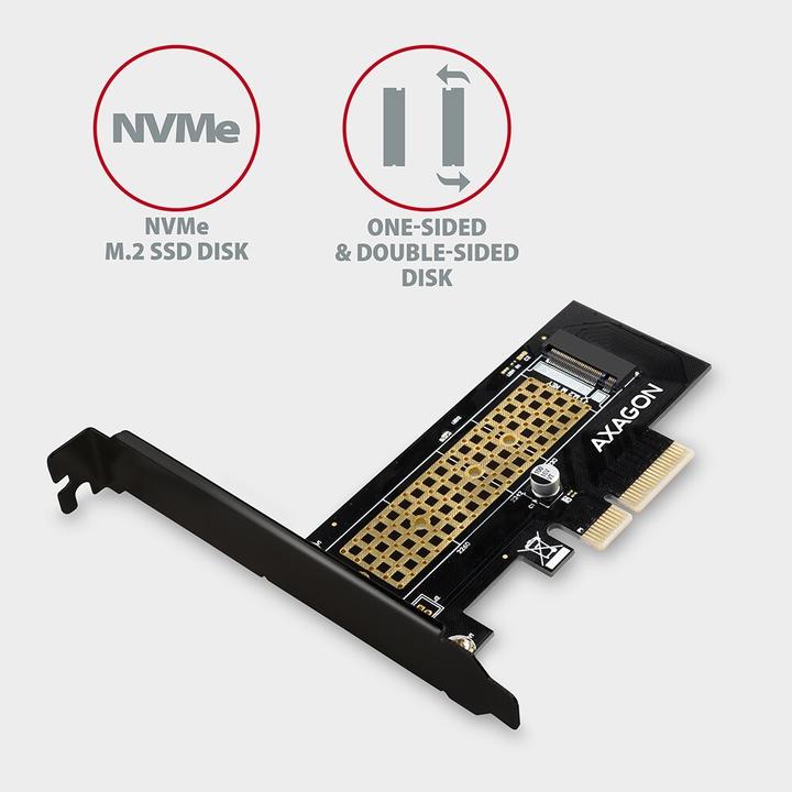 Actual product image Axagon PCEM2-N