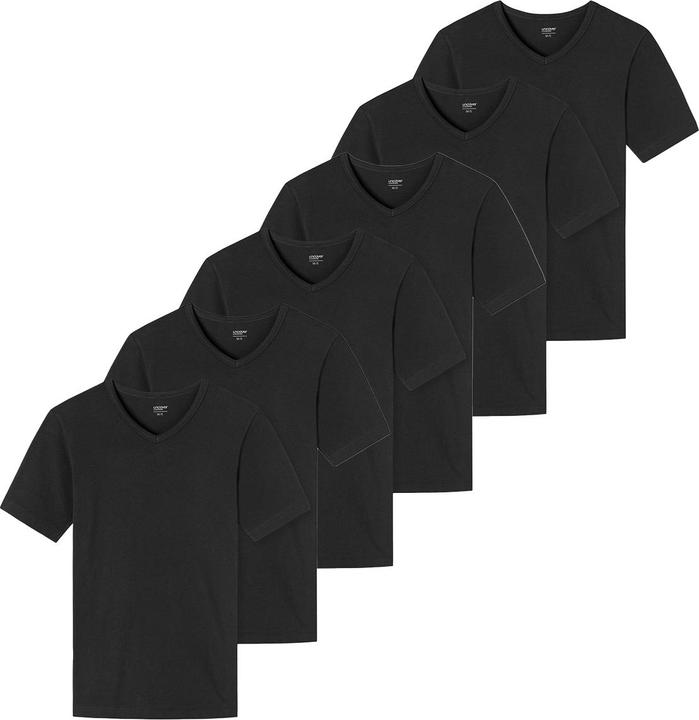 Actual product image Uncover by Schiesser Pack of 6 Basic Undershirt / Shirt Short Sleeve (XXL)
