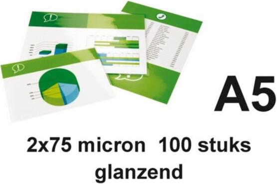 Produktbild GBC Laminierfolie (A5, 100 Stück, 75 µm)
