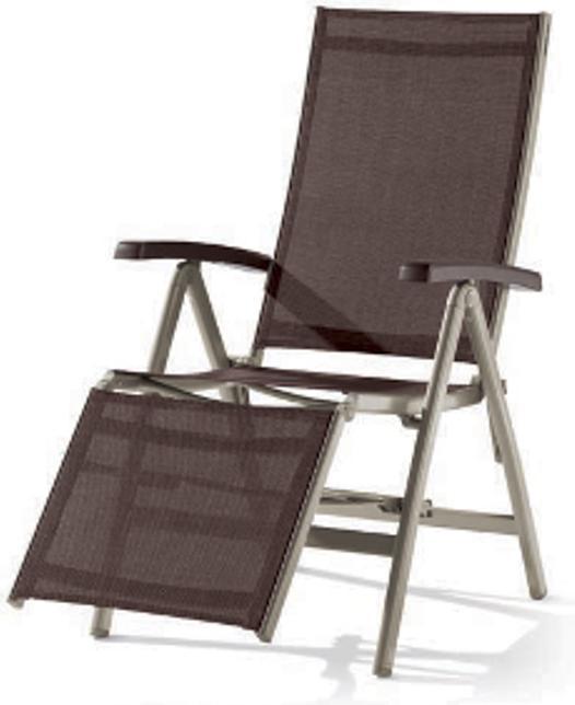 Actual product image Sieger Bodega Relax Lounger Aluminium (95 cm)