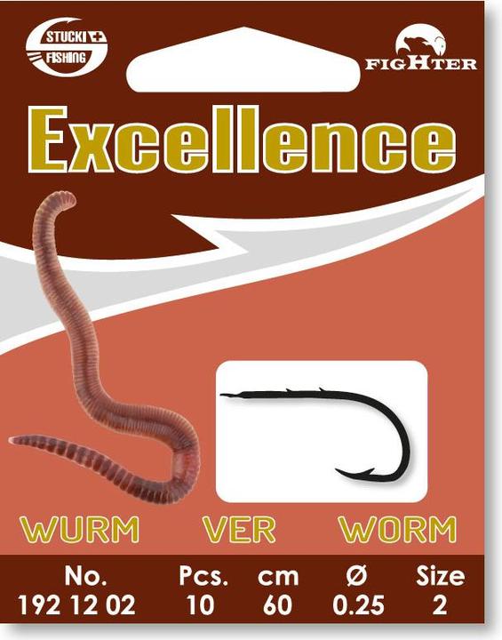 Produktbild Stucki Thun Montierte Haken Excellence Worm