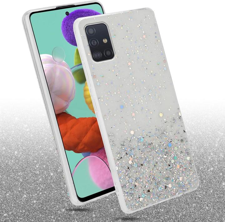 Image du produit Cadorabo Couverture TPU paillettes scintillantes (Samsung Galaxy A51 5G)