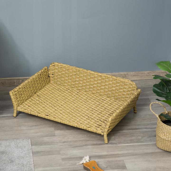 Produktbild PawHut Rattan Hundesofa mit Rattan-Design (Hund)