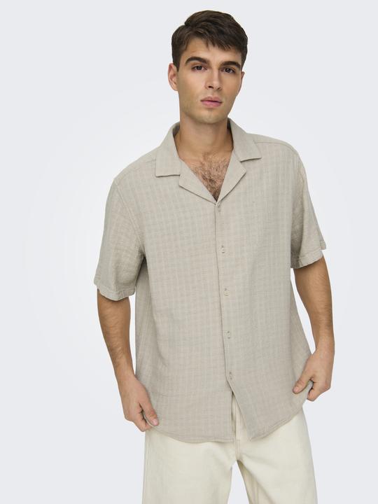 Immagine prodotto Only & Sons Onslatham Rlxss Resort Linen Struc 0257 (S)