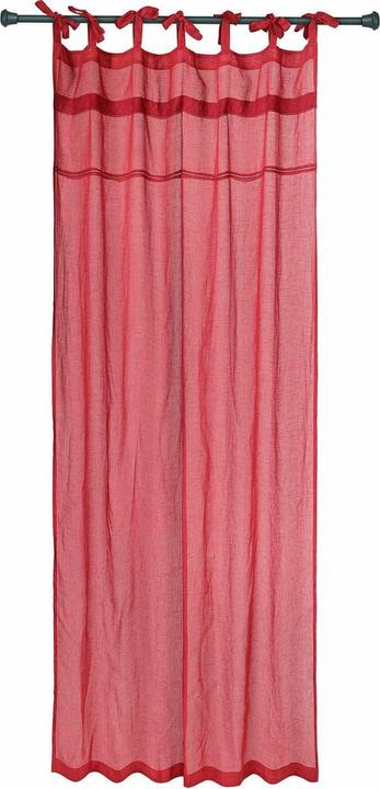 Produktbild Loberon Gardine California rot (250 x 140 cm)