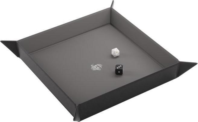 Gamegenic GGS60046 - Magnetic Dice Tray Square Black/Gray