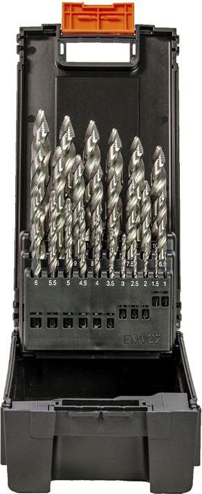 Image du produit Projahn Bohrerkassette 25-tlg. (9 mm, 2,5 mm, 8 mm, 7 mm, 9,5 mm, 3 mm, 7,5 mm, 4 mm, 8,5 mm, 4,5 mm, 5 mm, 1 mm, 5,5 mm, 13 mm, 12,5 mm, 6 mm, 1,5 mm, 12 mm, 11,5 mm, 10,5 mm, 10 mm, 2 mm, 3,5 mm, 6,5 mm, 11 mm)