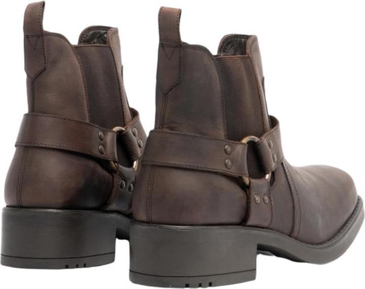 Actual product image Woodland Scenics Gringos Harley Harness leather ankle boots (43)
