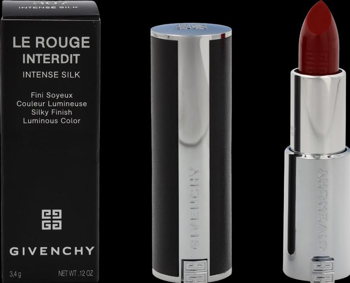 Actual product image Givenchy Le Rouge Interdit Intense Silk Lipstick (#307)