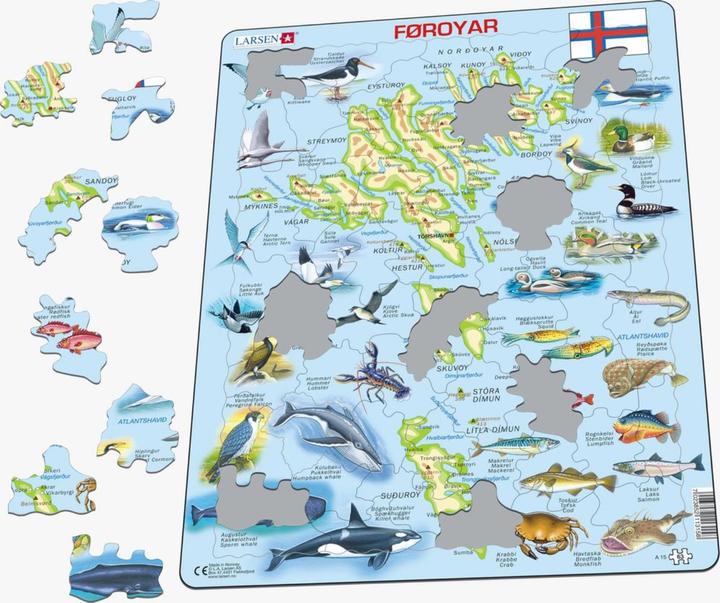 Image du produit Larsen Puzzle - Iles Féroé (pyhs) (63 pièces)