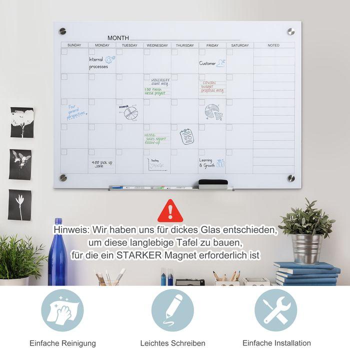 Image du produit Swisshandel24 Tableau du calendrier (90 x 60 cm)