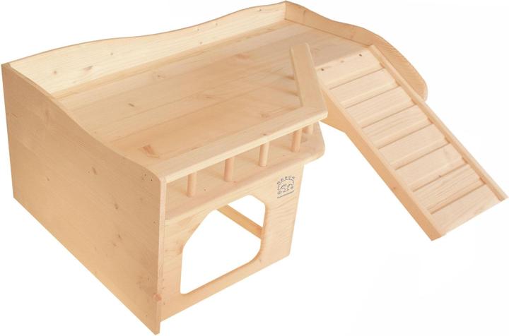 Actual product image Rabbit castle without tower
