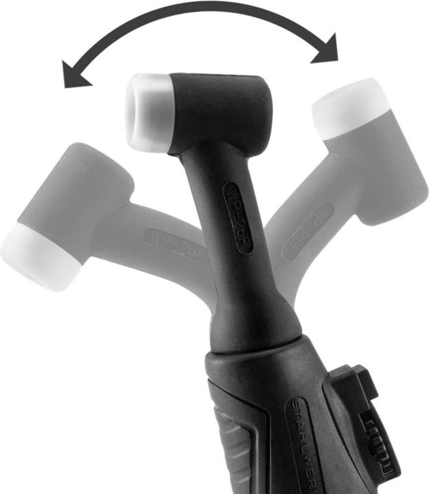 Produktbild Stahlwerk Schweissbrenner WP-26 FR WIG mit 5 Meter Schlauchpaket bis 200 A