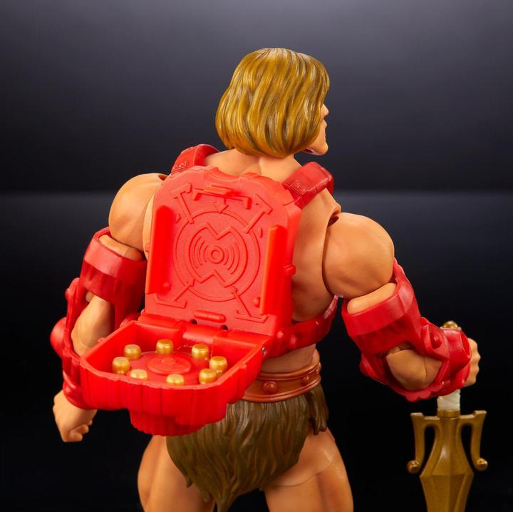 Actual product image Mattel Masters of the Universe Masterverse NE Thunder Punch He-Man