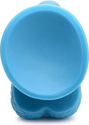 Image du produit Pop Peckers Poppin Dildo 19 cm - Blue
