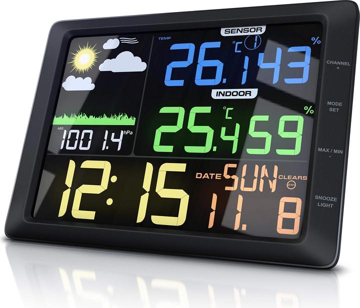 Immagine prodotto CSL Stazione meteo con display a colori e sensore esterno