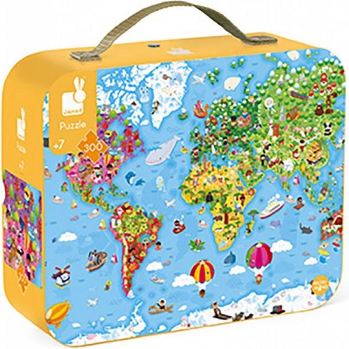 Janod World map (300 pieces)
