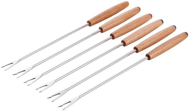 Actual product image Staub Set of 6 fondue forks in GK