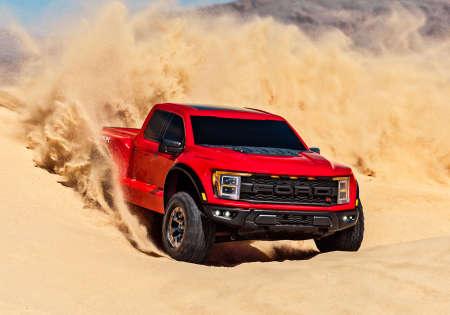 Image du produit Traxxas FORD RAPTOR-R 4X4 VXL ROUGE 1/10 PRO-SCALE RTR BRUSHLESS, SANS ACCU/CHARGEUR (RTR Prêt à fonctionner)